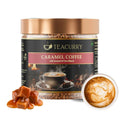 Teacurry Caramel Instant Coffee Powder - Arabica Freeze Dried Coffee for Instant Hot & Cold Coffee | Grocsy