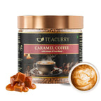 Teacurry Caramel Instant Coffee Powder - Arabica Freeze Dried Coffee for Instant Hot & Cold Coffee | Grocsy