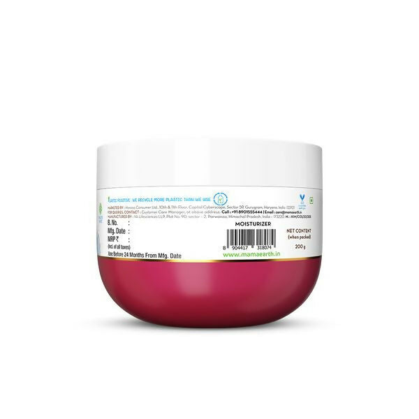 Mamaearth Beetroot Hydraful Light Moisturizing Cream with Beetroot & Hyaluronic Acid For Hydrated Pink Glow | Grocsy