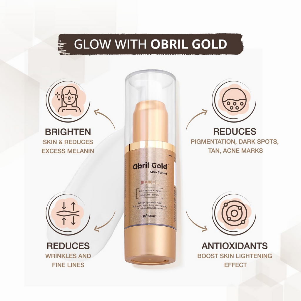 Brinton Obril Gold Skin Serum | Grocsy
