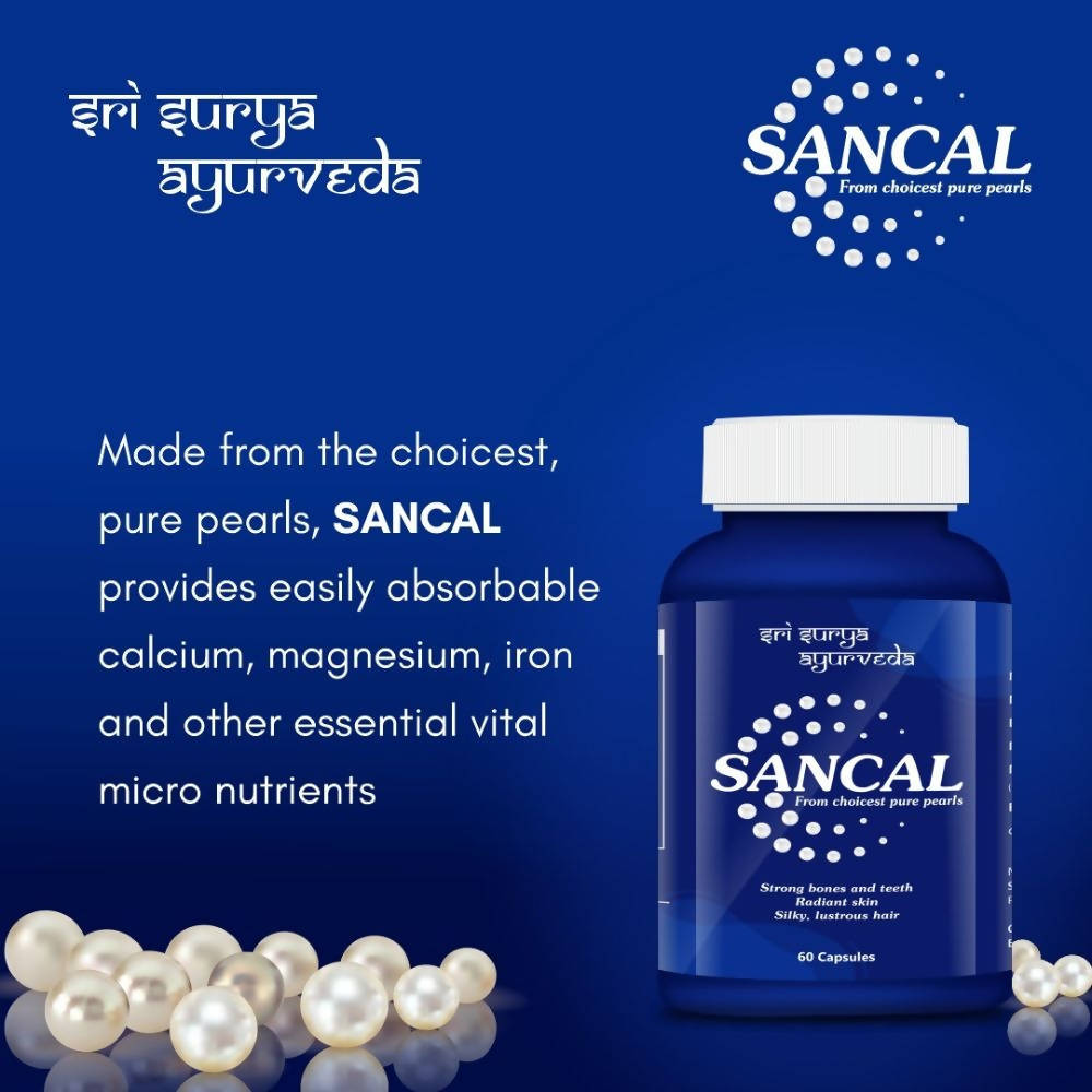 Sri Surya Ayurveda Sancal Capsules | Grocsy