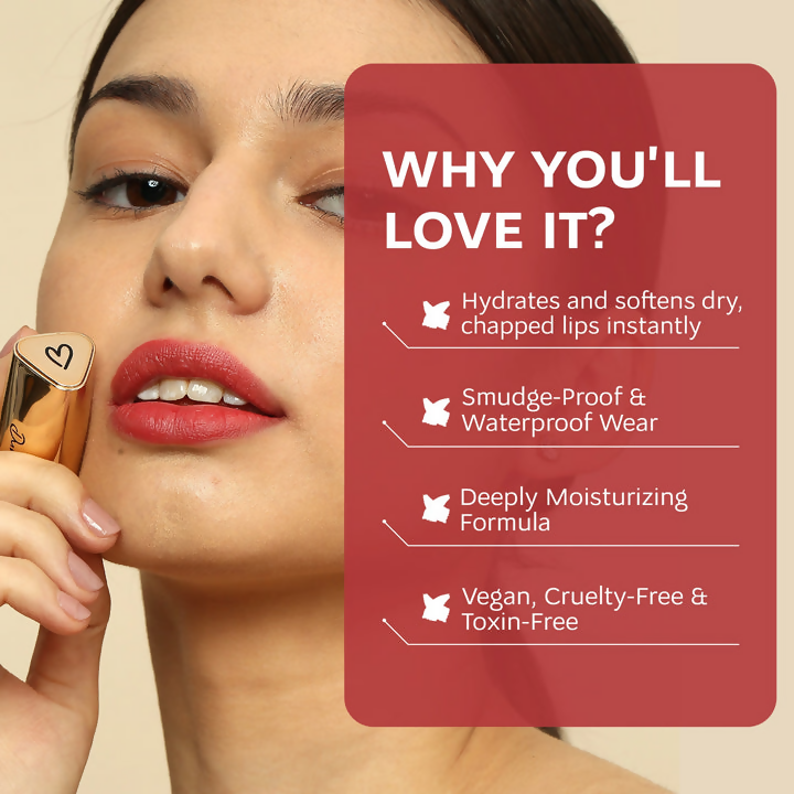 Dunamiss Lucia Soft Rose Satin Lipstick | Grocsy