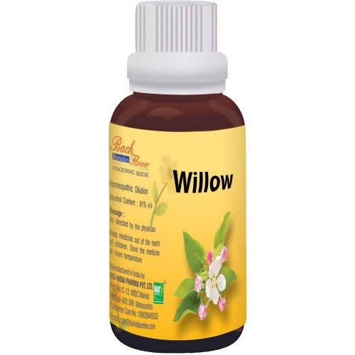 Bio India Homeopathy Bach Flower Willow Dilution | Grocsy