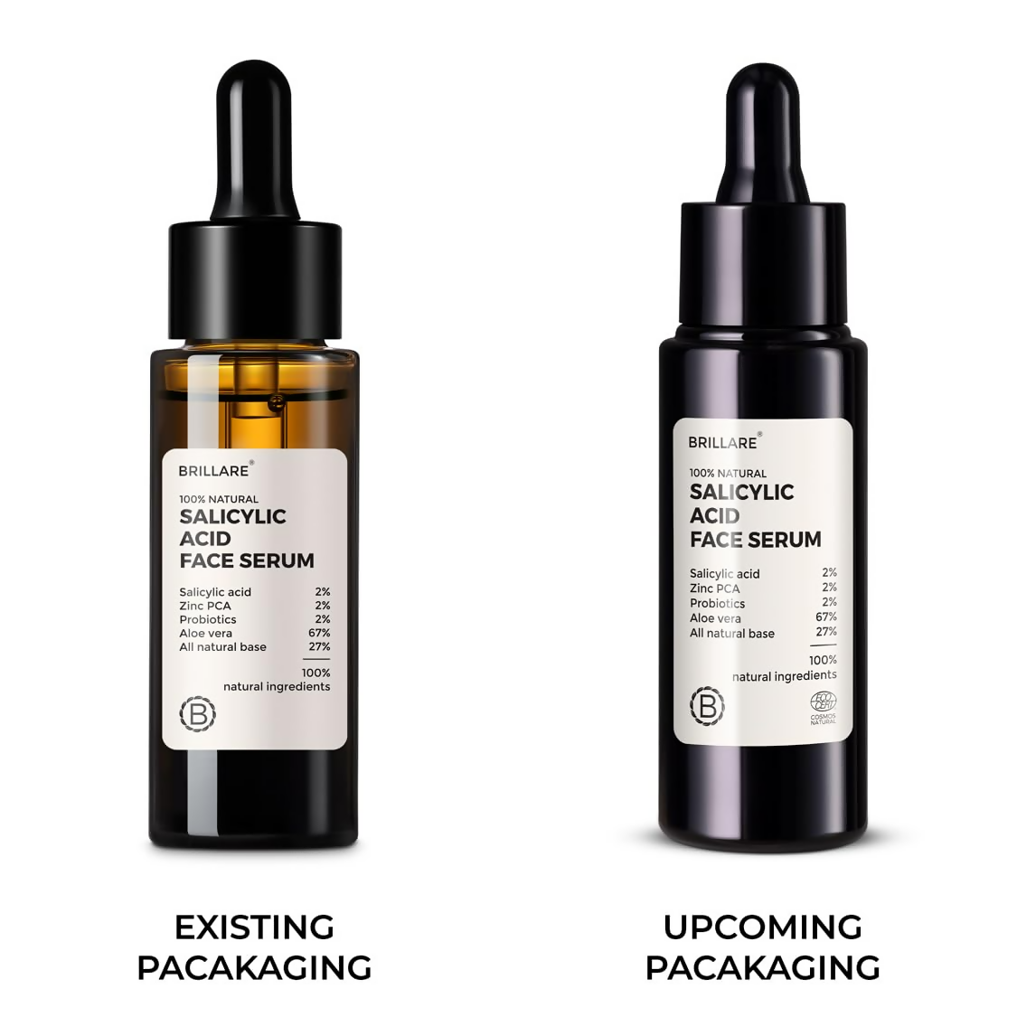 Brillare 2% Salicylic Acid Serum For Oily & Acne Prone Skin | Grocsy