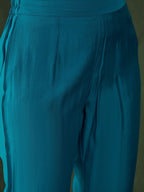 Sangria Embroidered Kurta & Trouser With Dupatta | Grocsy
