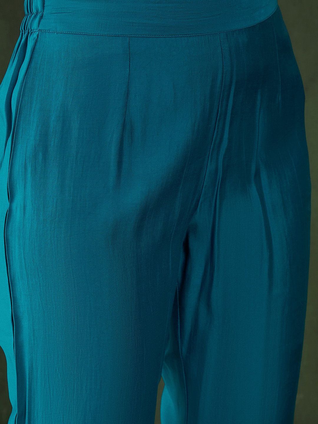 Sangria Embroidered Kurta & Trouser With Dupatta | Grocsy