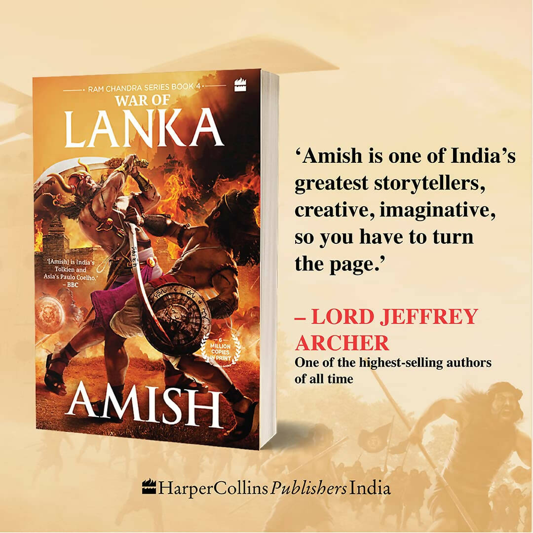 War Of Lanka (Ram Chandra Series Book 4) by Amish Tripathi | Grocsy