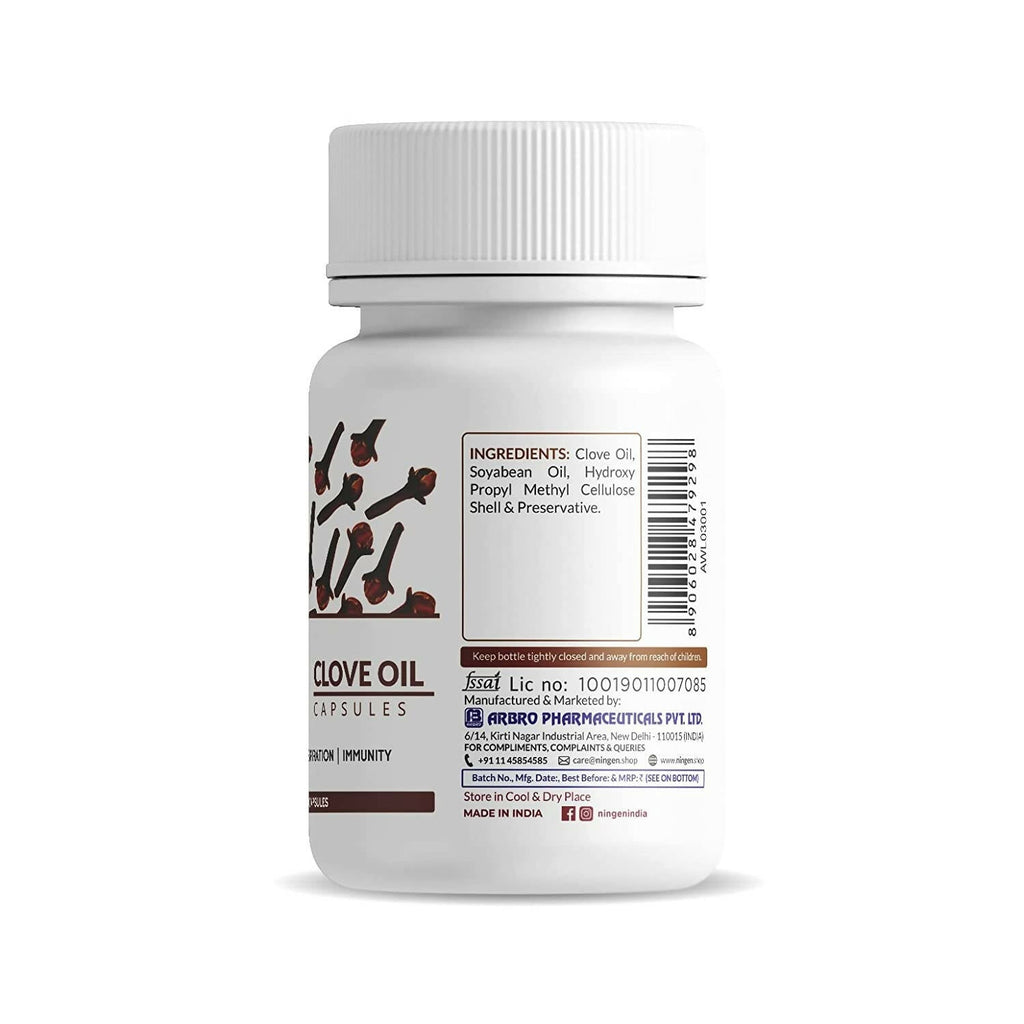 Ningen Clove Oil Capsules | Grocsy