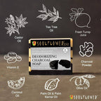 Soulflower Handmade Soap with Deodorizing Charcoal | Grocsy