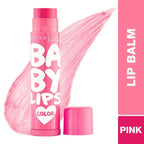 Maybelline New York Baby Lips Pink Lolita & Cherry Kiss Lip Balms Combo | Grocsy
