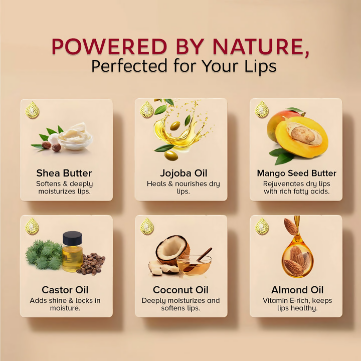 Dunamiss Rose Sparks Glimmer Lip Balm | Grocsy