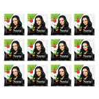 Neeta Hair Color Powder Natural Henna Based Hair Color (Pack of 12) Natural Black | Grocsy