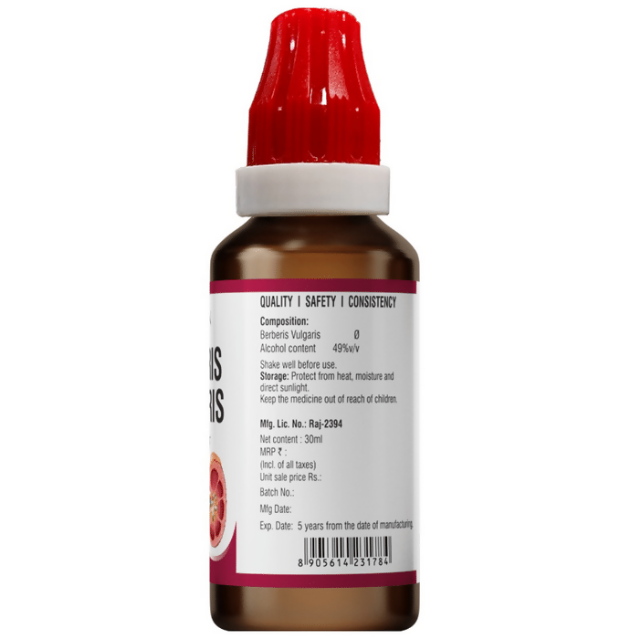Bjain Homeopathy Berberis Vulgaris Drops | Grocsy