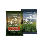 Society Chahat Leaf Tea & Chahat Masala Tea Pouch Combo | Grocsy