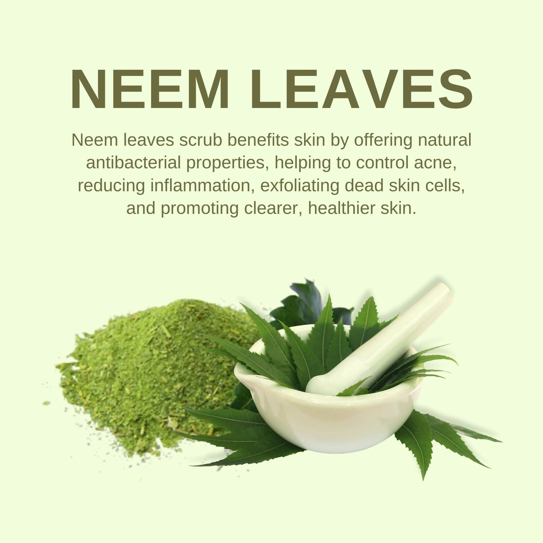 Kimayra Natural Neem Skin Purifying Face & Body Scrub For Acne, Pimple-Free Clear Skin | Grocsy