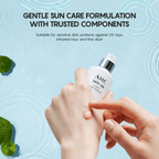 AHC Safe On Light Sun Serum With SPF 50+ & PA+++ - Korean skincare | Grocsy