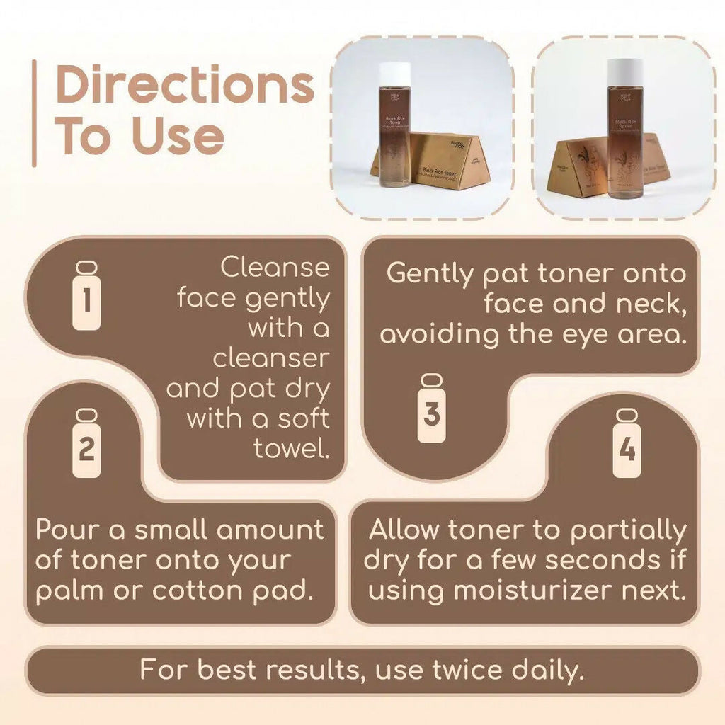 Beyond Rice Black Rice Toner - Birch Juice & Hyaluronic Acid | Grocsy