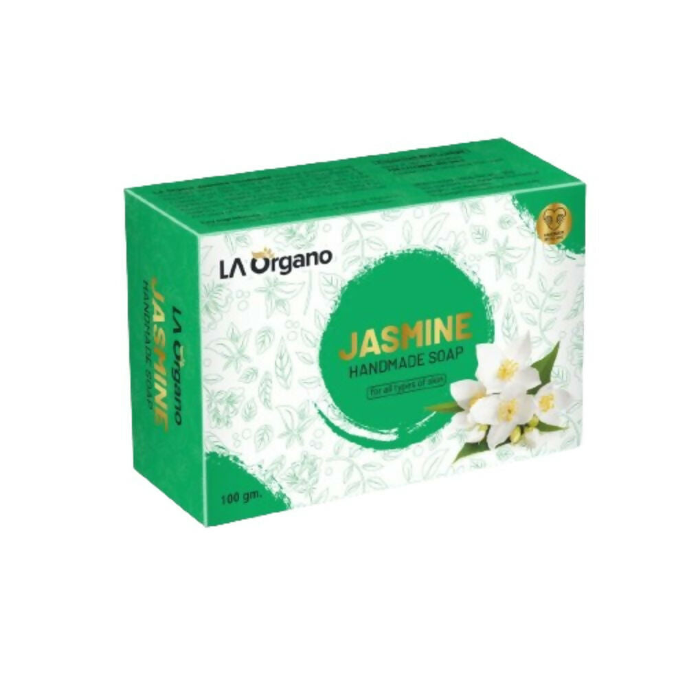 LA Organo Handmade Jasmine Bathing Soap | Grocsy
