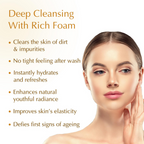 Bio Essence 24K Gold Radiance Face Cleanser, Niacinamide Face Wash | Grocsy