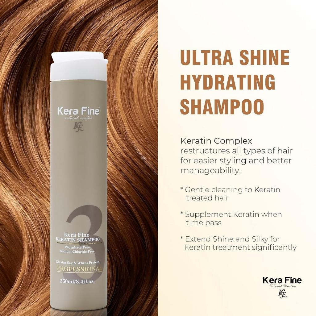 Kera Fine KF Keratin Shampoo | Grocsy