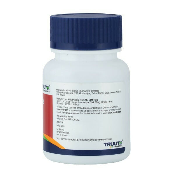 Truuth Ashwagandha 500mg Capsules | Grocsy