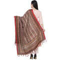 A R Silk Tussar Multi Print Fancy Dupatta Color Multi Color Dupatta or Chunni | Grocsy