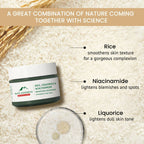 Alps Goodness Rice, Liquorice & Niacinamide Brightening Cream Mask | Grocsy