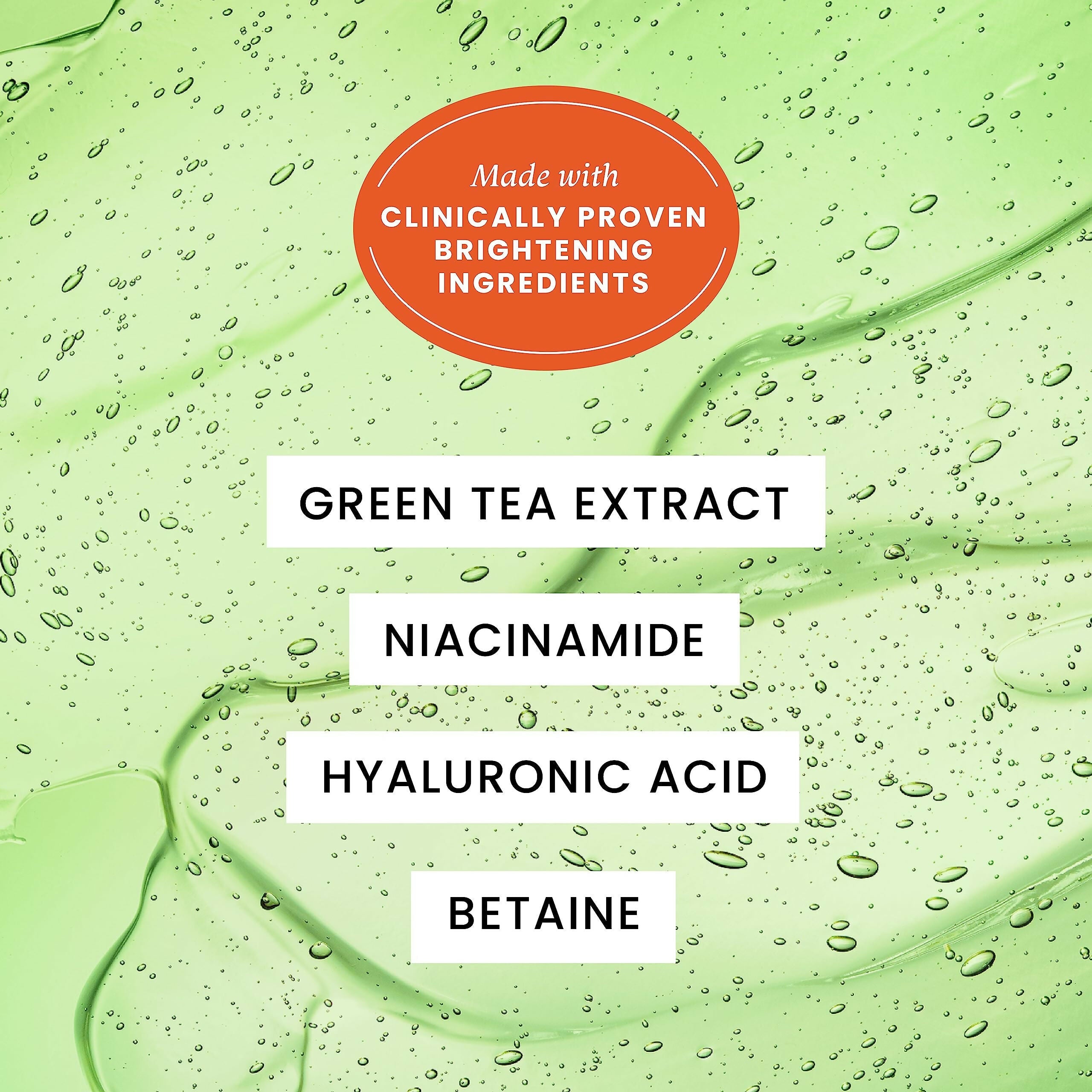 Foxtale Essentials Green Tea Oil-Free Gel Face Moisturizer - Hydrates, Brightens And Prevents Acne | Grocsy