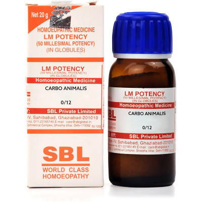 SBL Homeopathy Carbo Animalis LM Potency | Grocsy
