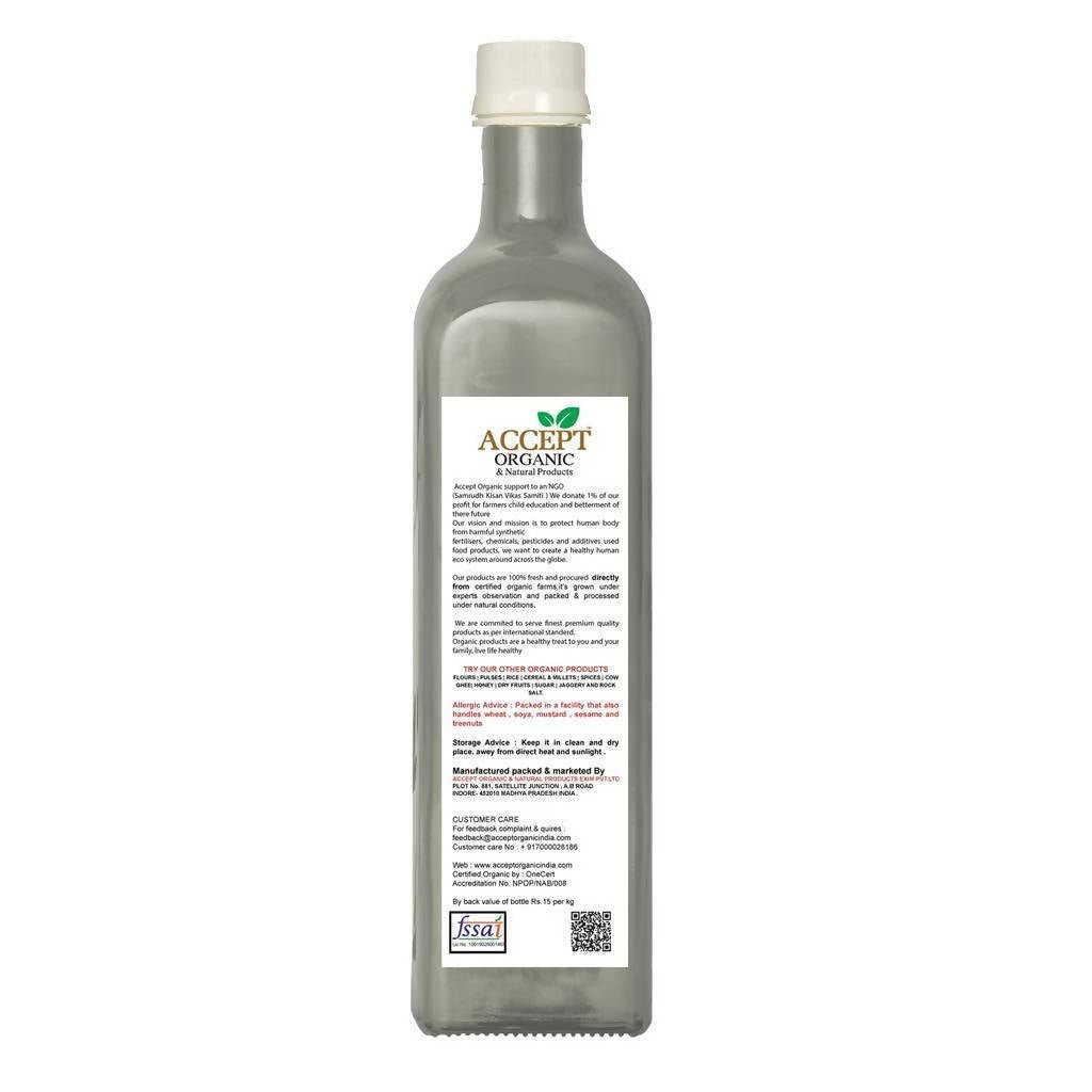 Accept Organic & Natural Products Cold Pressed Coconut Oil | Grocsy
