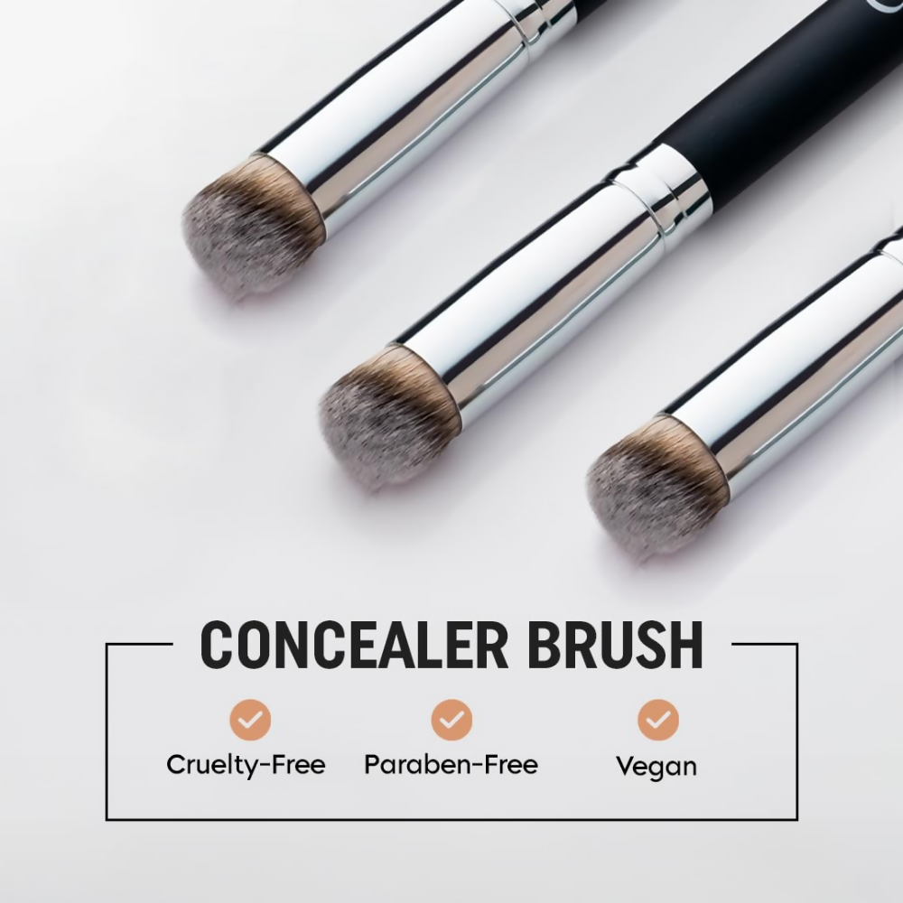 Gleva Angle Flat Small Concealer Brush | Grocsy