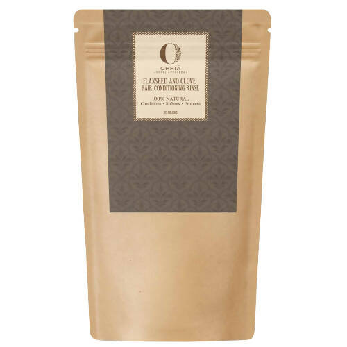 Ohria Ayurveda Flaxseed & Clove Hair Conditioning Rinse | Grocsy