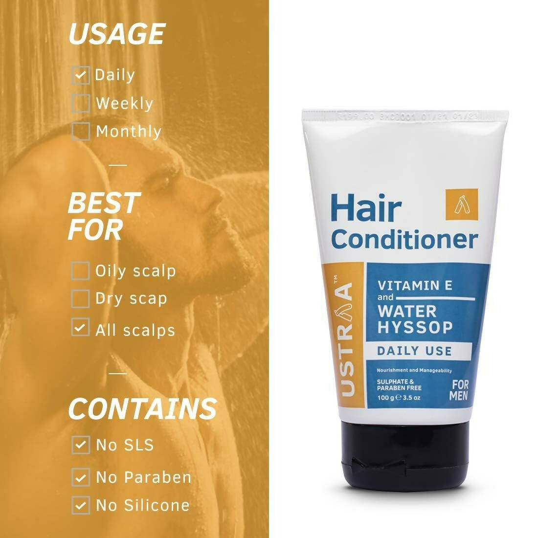 Ustraa Hair Conditioner Daily Use | Grocsy