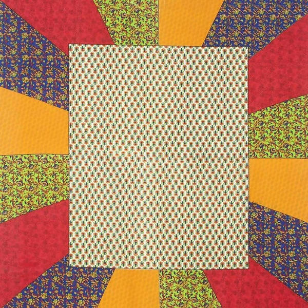Vamika Printed Cotton Red & Multicolor Bedsheet With Pillow Covers (LEOC_CHOK_R) | Grocsy