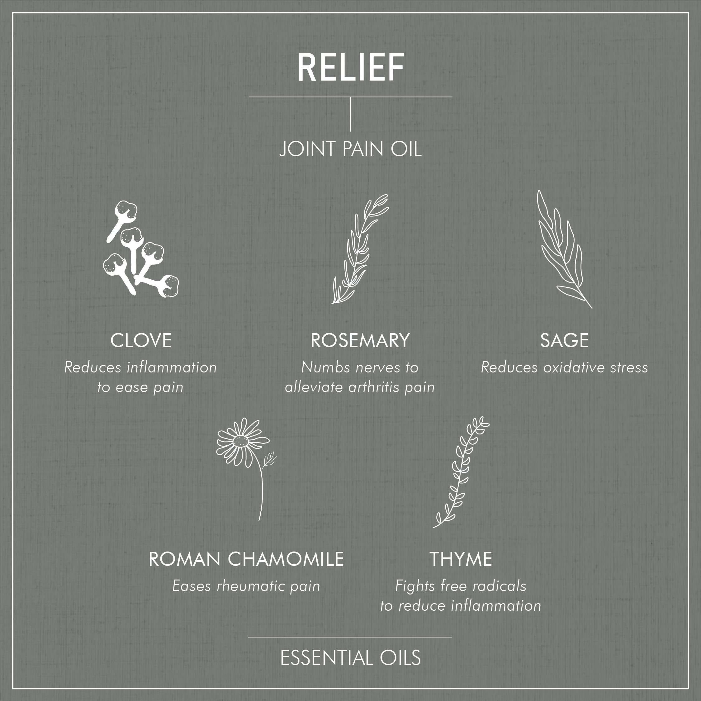 Secret Alchemist Relief Joint Pain Oil | Grocsy