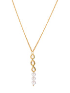 Ruby Raang White Clear Quartz Kundan Necklace | Grocsy