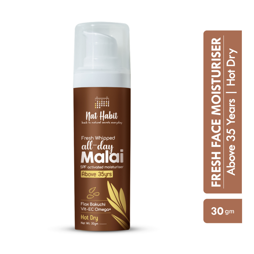 Nat Habit Flax Bakuchi Light Face Moisturizer | Grocsy