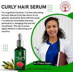 Ivory Natural Curly Hair Serum For Smooth Even Curls And Silky | Grocsy