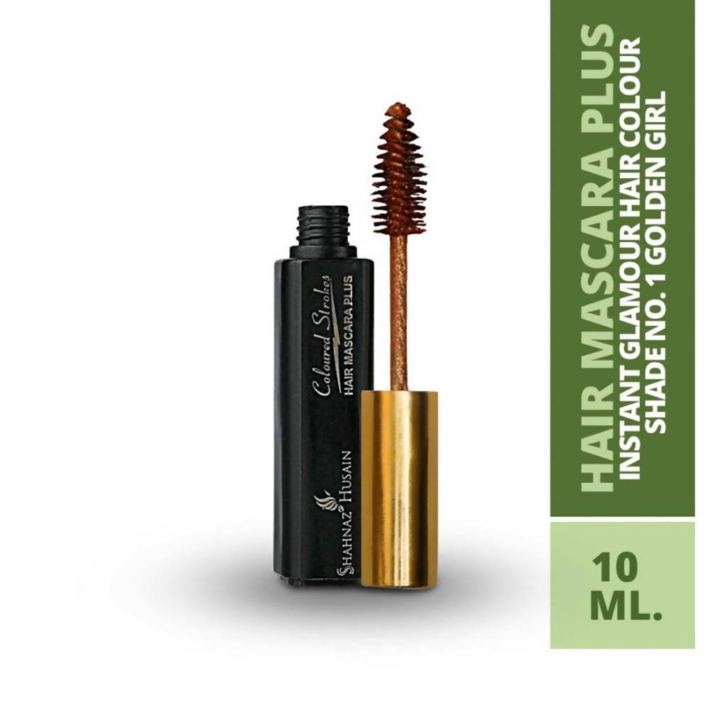 Shahnaz Husain Hair Mascara Plus Shade No. 1 Golden Girl | Grocsy