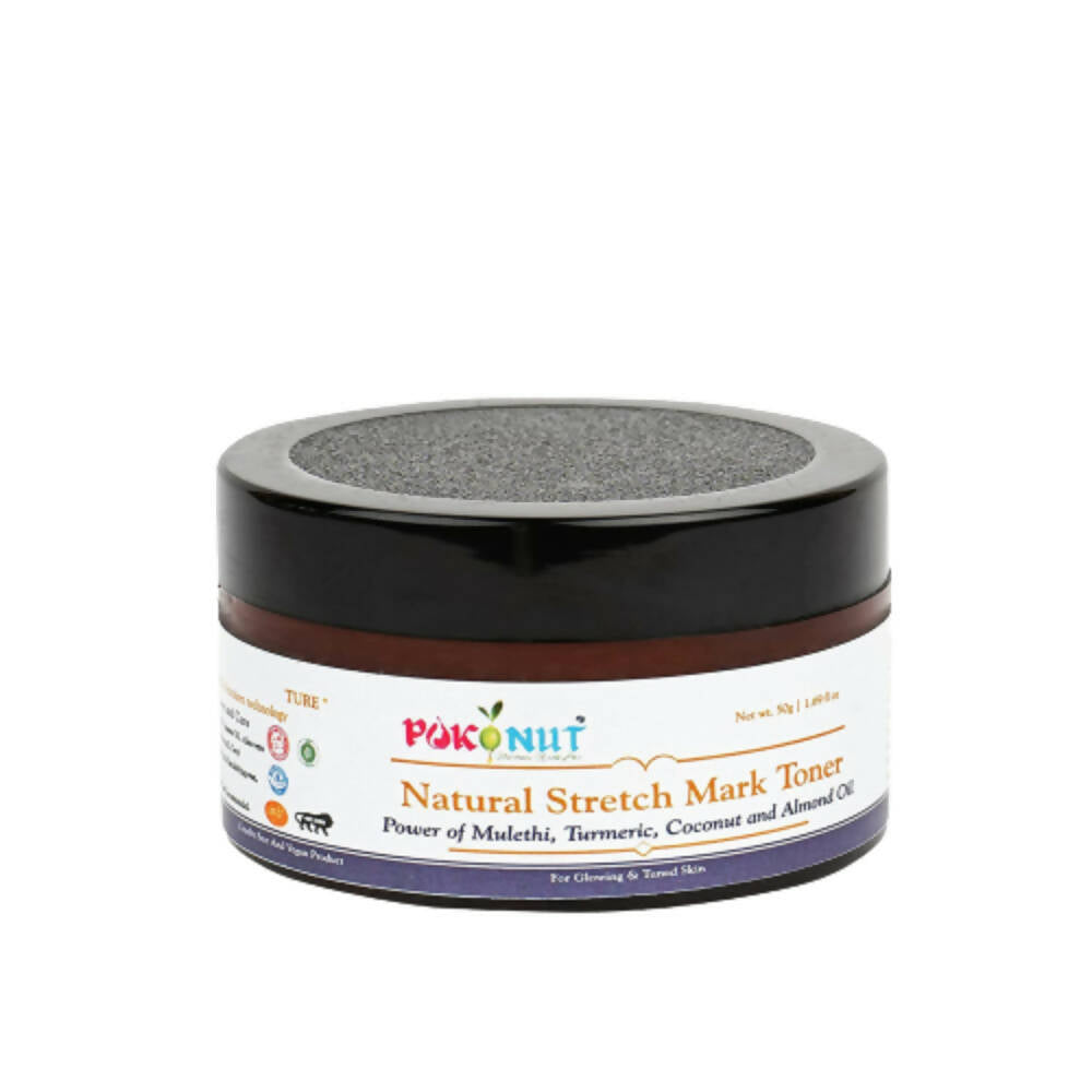 Pokonut Herbal Natural Stretch Mark Toner | Grocsy
