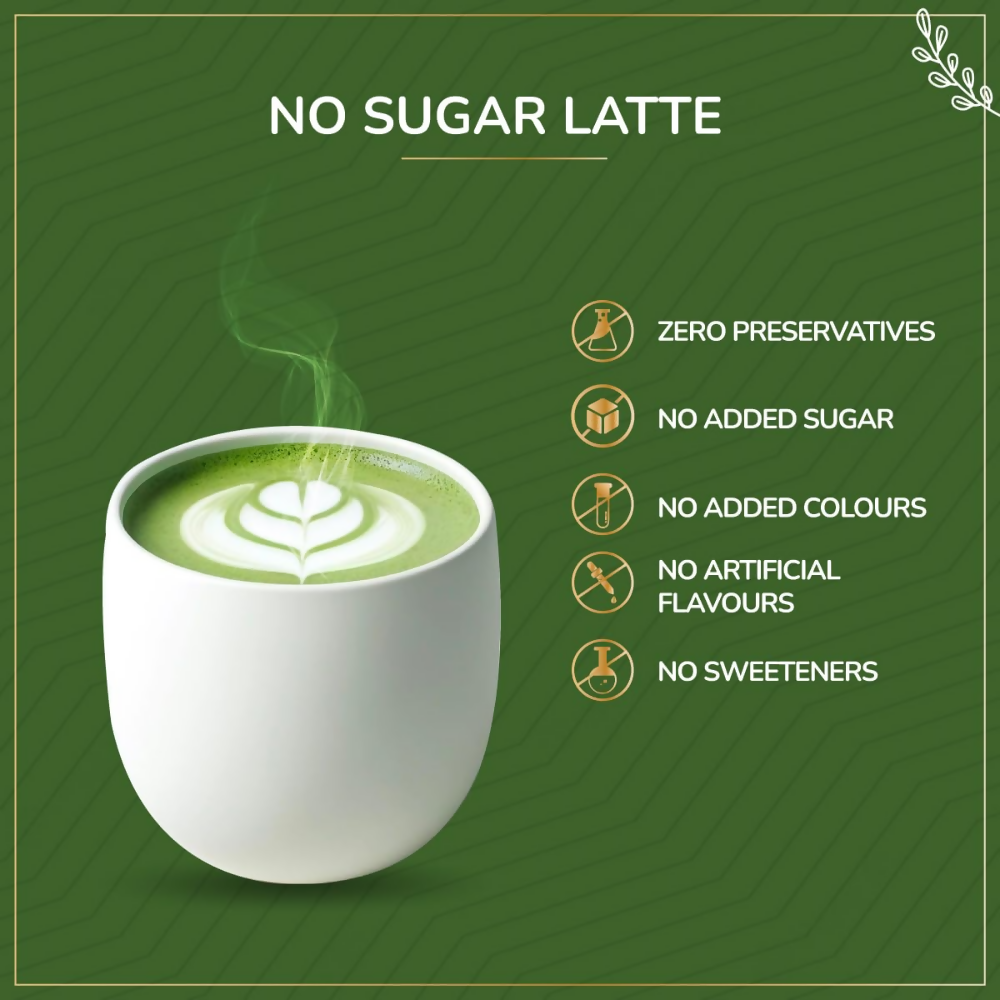 TeaFit Ceremonial No Sugar Instant Matcha Latte Premix | Grocsy