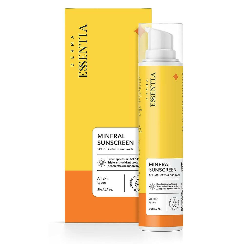 Derma Essentia SPF 50 Mineral Sunscreen Gel | Grocsy