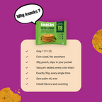 Knacks Coin Khakhra Crisps - Methi-Licious Flavour | Grocsy