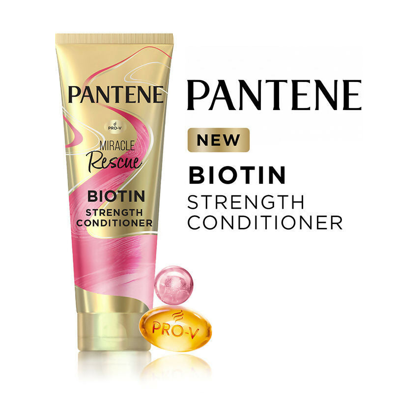Pantene Miracle Rescue Biotin Strength Conditioner | Grocsy