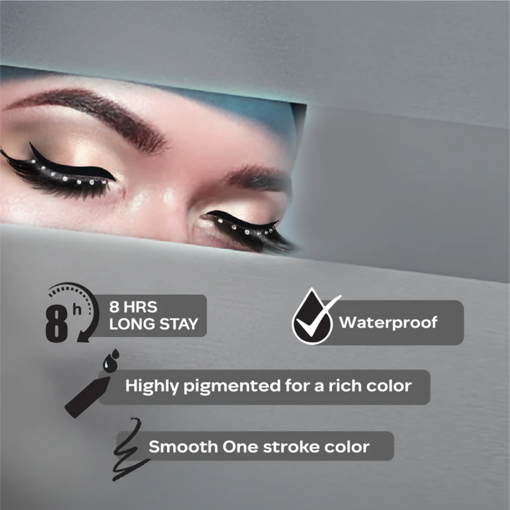 Faces Canada Ultime Pro Eye Pencil - Solid Black 02 | Grocsy