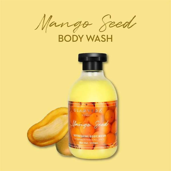 Glamveda Mango Seed Moisturizing Body Wash | Grocsy