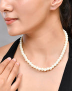 VOJ Pearl Beaded Necklace | Grocsy