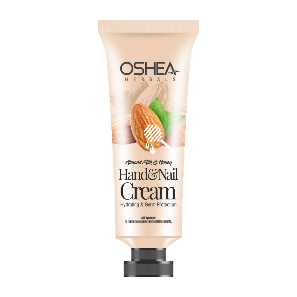 Oshea Herbals Almond Milk & Honey Hand & Nail Cream | Grocsy