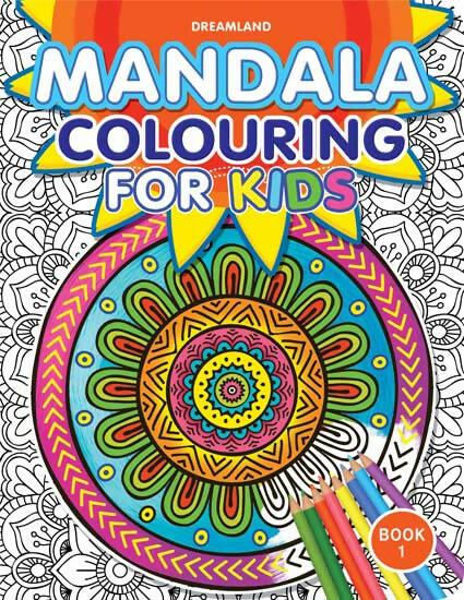 Dreamland Mandala Colouring for Kids- Book 1 | Grocsy