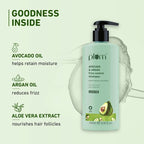 Plum Avocado & Argan Oil Sulphate-Free Shampoo For Frizzy Hair | Grocsy
